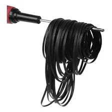 Kit 50 Correias Chata 4mm De 40 A 135mm Tape Deck Universal Foto  mini 1