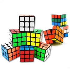 Kit 50 Cubo Mágico Brinquedo Diversão Atacado - Lembrancinha Estrutura Colorido Foto mini 1