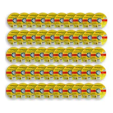Kit 50 Disco De Corte Inox Fino 4.1/2 Esmerilhadeira 115mm Cor Amarelo Foto  mini 1