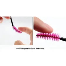 Kit 50 Escova Sobrancelhas Sombra Maquiagem Olhos Rímel Foto mini 4