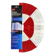 Kit 50 Faixas Refletivas Lateral 3m Foto  mini 1