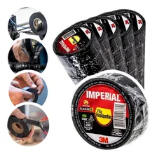 Kit 50 Fita Isolante Imperial Slim 18x20 Metros 3m Foto  mini 1