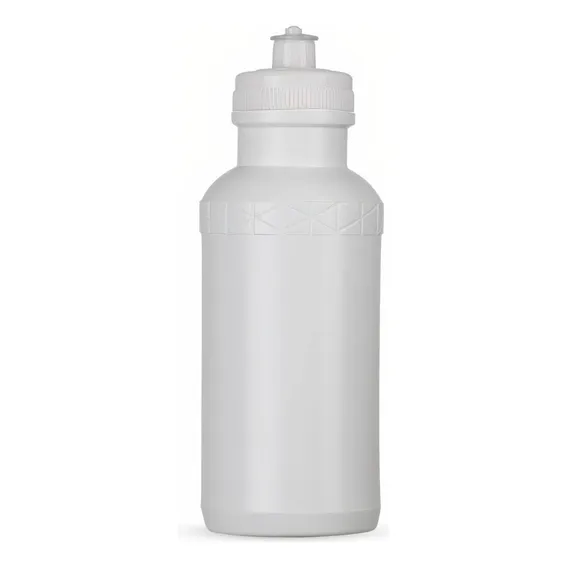 Kit 50 Garrafinha De Água 500ml Academia Atacado Cor Branco Foto 1