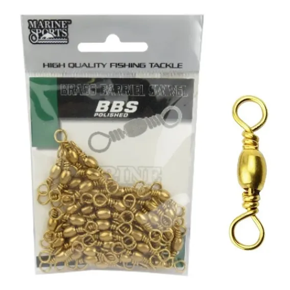 Kit 50 Girador Distorcedor Pesca Bbs Gold Marine Sports N 5 Foto 1
