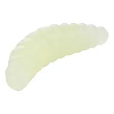 Kit 50 Iscas Artificiais Bichinho Da Laranja Larva Glow Foto mini 2
