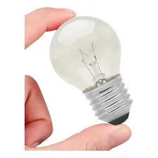 Kit 50 Lâmpadas Bolinha 4w E27 Varal Espelho Camarim Amarela Luz Branco-quente Foto mini 1