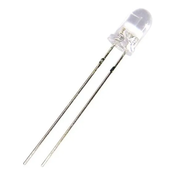 Kit 50 Leds Alto Brilho Super Azul 3mm (6.000 Mcd) 3v Foto 1