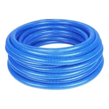 Kit 50 Metros Mangueira De Piscina Flexível Flutuante 1.1/2 Cor Azul Foto mini 4