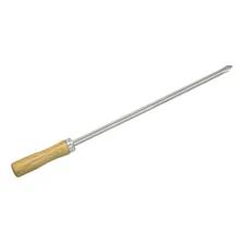 Kit 50 Mini Espeto Churrasco Coraçao Inox 39cm Churrasquinho Foto mini 2