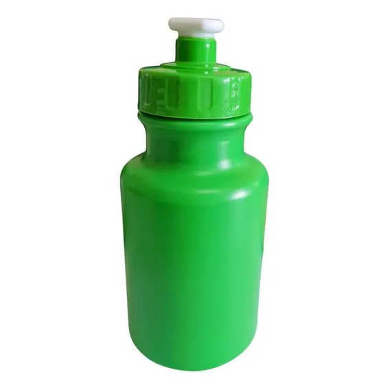 Kit 50 Mini Garrafas Squeeze 300ml Plástico Verde Foto 1