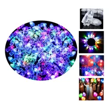 Kit 50 Mini Led Luz Balão Festa Bolo Bexiga Natal Decoração A Prova D'água Foto  mini 1