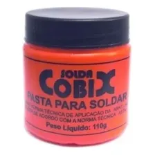 Kit 50 Pasta Cobix Solda 110g Decapagem Fluxo Foto mini 3
