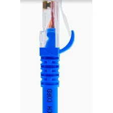 Kit 50 Patch Cord Cat6 Azul 50cm Utp Foto mini 2