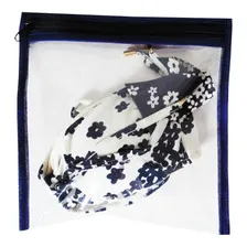 Kit 50 Porta Biquini Necessaire Impermeável Com Zíper Cor Azul Foto  mini 1