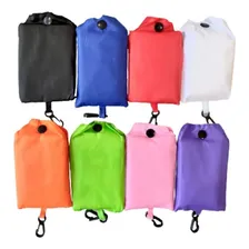 Kit 50 Sacola Bolsa De Compra Dobrável Impermeável Ecológica Cor Estampado Sortido Foto mini 4