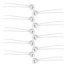 Kit 50 Soquetes T5 G5 Epm Brancos Para Lâmpada Led Foto  mini 1