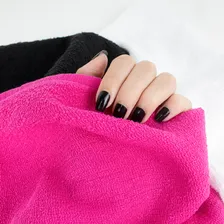 Kit 50 Toalha Lavabo Manicure Pedicure C/ Felpa 28x45 Mão Pé Cor Branca Lisa Foto mini  3