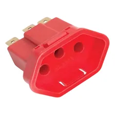 Kit 50 Tomada Fernik Fêmea Embutir 3 Pinos 10a Vermelho Foto  mini 1