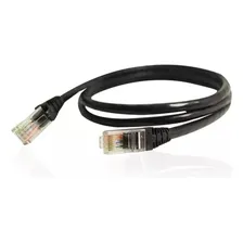 Kit 50 Un. Cabo De Rede Patch Cord Rj45 Cat5e Preto 1,5mts Foto mini 1