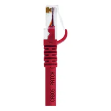 Kit 50 Un. Patch Cord Para Internet Cat5e - 50 Cm Vermelho Foto mini  2
