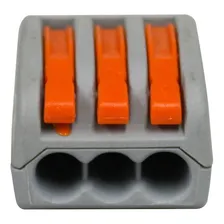 Kit 50 Und Conector De Emenda Para Fios 0.08 2,5mm 3 Vias Foto mini  2