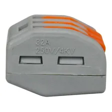 Kit 50 Und Conector De Emenda Para Fios 0.08 2,5mm 3 Vias Foto mini  3
