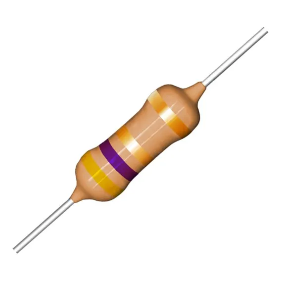 Kit 50 Unidades Resistor 4r7 5% (1/4w) Foto 1