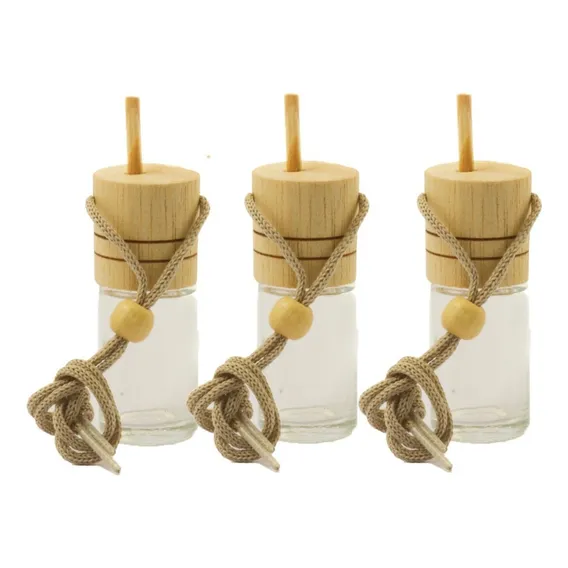 Kit 50 Vidros Aromatizador Redondo Carro C/ Vareta Cor Metade Com Furo + Metade Sem Furo Foto 1