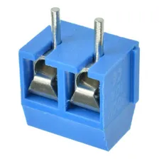 Kit 50 X Conector Borne Kre 2 Vias Cor Azul Foto mini 3