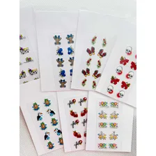 Kit 500 Cartelas De Unha 3d Peliculas Atacado+brinde Foto mini 2