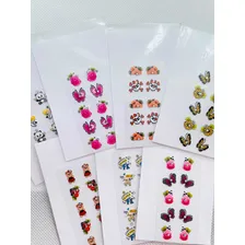 Kit 500 Cartelas De Unha 3d Peliculas Atacado+brinde Foto mini 4