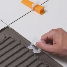 Kit 500 Espaçador Nivelador Porcelanato Smart 1,0mm Cortag Foto mini 3