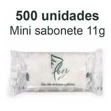 Kit 500 Mini Sabonete 11g Hotel Motel Airbnb Pousada Doação Foto mini 2