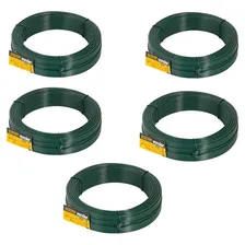 Kit 5kg Arame Revestido Pvc Verde Bwg N18 Foto mini 1