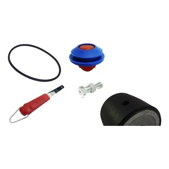 Kit 5pçs Panela Clock Borracha Peso Pino Valvula Haste 4,5 L Foto 1