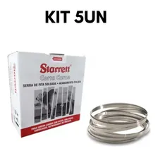 Kit 5un Lâmina Serra Fita Carne Starrett P/ Açougue 2,20mt Foto mini 1