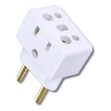 Kit 5x Adaptador Tomada Bob Esponja Benjamin10a/20a 3p Foto mini 2