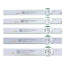 Kit 5x Barras Led Tv Philips 55pug7625 55pol Foto mini 3