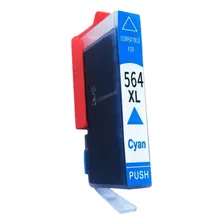 Kit 5x Cartuchos 564xl 3070 3520 3526 4620 4622 5512 7520 Foto mini 4