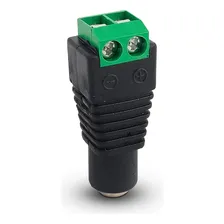 Kit 5x Conector P4 Fêmea Com Borne P/ Cftv Cor Foto mini  2