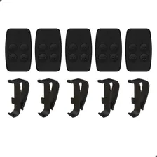 Kit 5x Controle Remoto Com Clip 4 Teclas Cr4t Jfl Com Pilha Cor Preto Foto mini 2