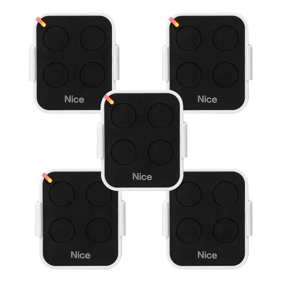Kit 5x Controle Remoto Linear Nice Era One 433 Rolling Code Foto 1