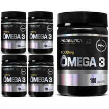 Kit 5x Ômega 3 Pro Health - 100 Cápsulas - Probiótica Foto mini 1