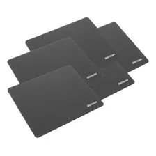 Kit 5x Mousepad Multilaser Emborrachado Preto Foto  mini 1