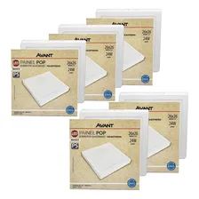 Kit 5x Paineis Avant Sobrepor Quadrado Led 24w Branco Foto mini 1