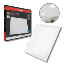 Kit 5x Painel Plafon Led Embutir 30w Avant Quadrado 6500k 110v/220v Foto  mini 1