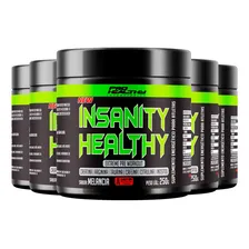Kit 5x Pré Treino Sabor Melancia Insanity 250g Pro Healthy Foto  mini 1