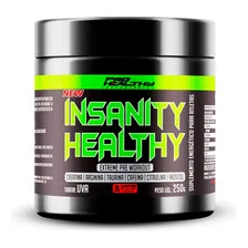 Kit 5x Pré Treino Sabor Melancia Insanity 250g Pro Healthy Foto mini  2