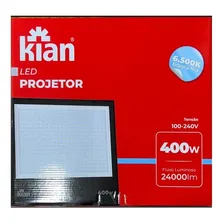 Kit 5x Refletor Kian 400w 6500k Branco Frio Bivolt Ip65 Foto mini 2