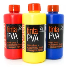 Kit 5x Tinta Pva 250ml Daiara Escolha As Cores Cor Sortido Foto mini 1